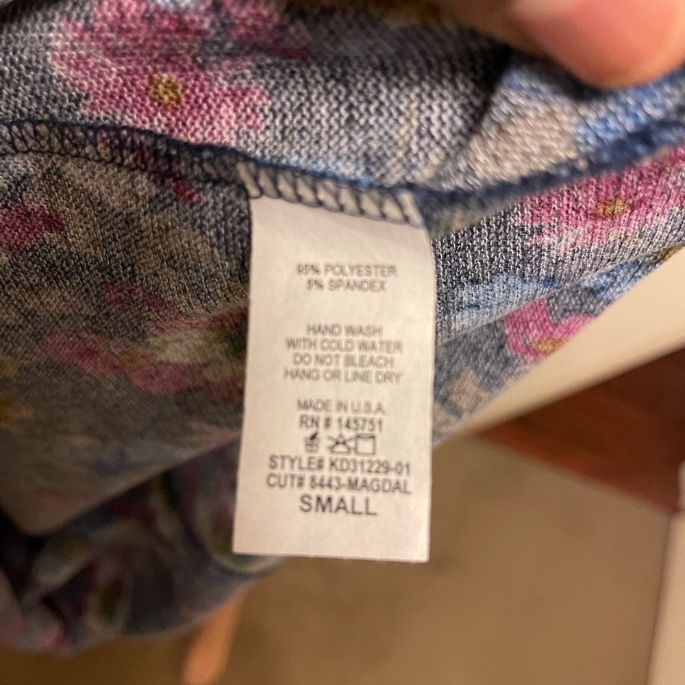 PEACH love California floral dress small - Picture 3 of 8